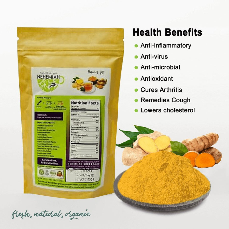 Turmeric and Ginger Mix Tea