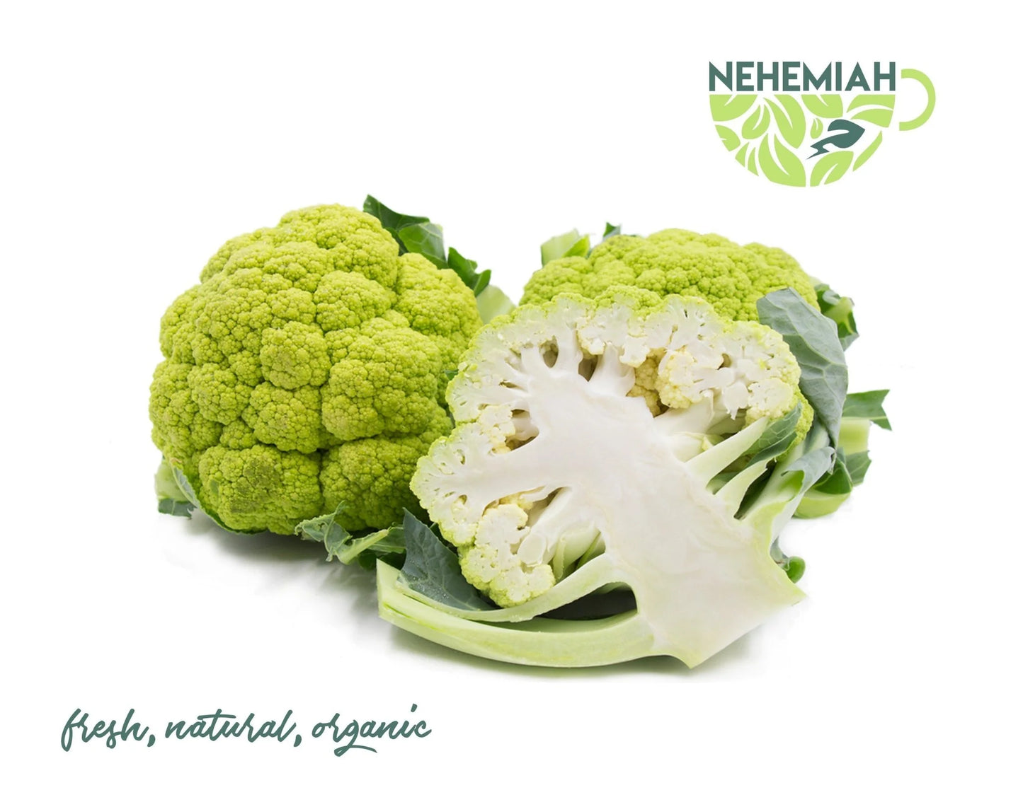 100% Fresh Cauliflower - Organic Non-GMO 500g