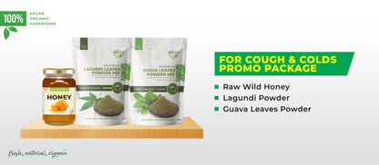 FOR COUGH & COLDS PROMO PACK (Lagundi, Guava, Wild Honey)