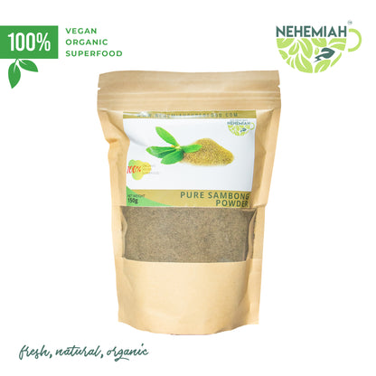 100% Natural Pure Sambong Powder - Organic Non-GMO 150g 