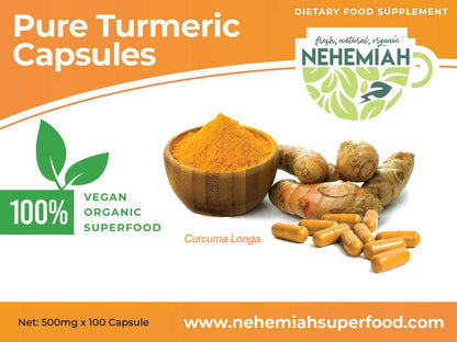 Natural Turmeric CAPSULES